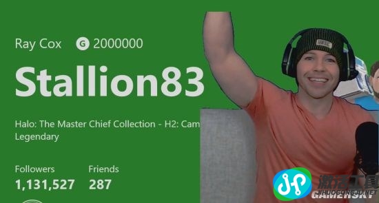 推特用户Stallion83成为了世上首位达成Xbox 200万成就点数的玩家