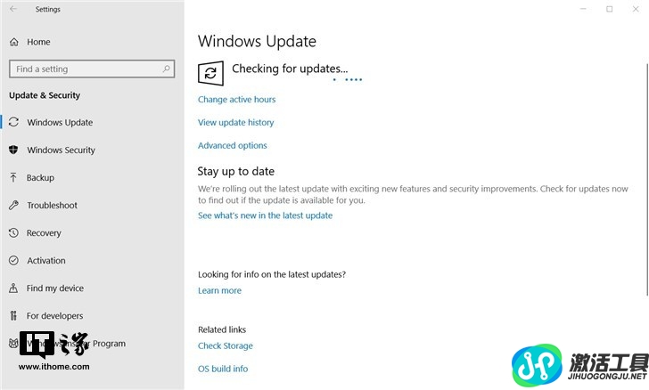 微软向Insider预览版用户推送了Windows 10更新十月版17763.167更新