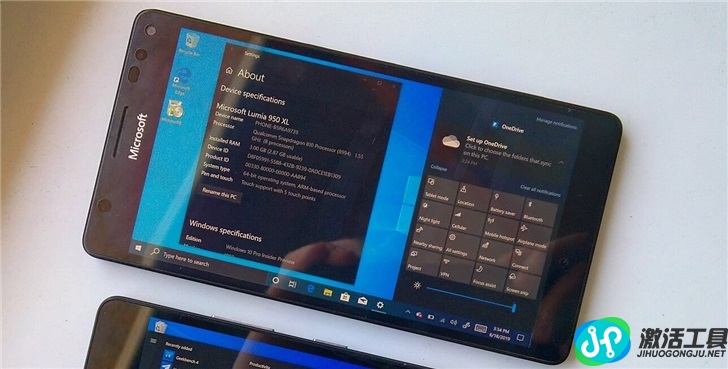 Windows 10 ARM 手机项目更加顺利，下一步即将攻克安卓旗舰